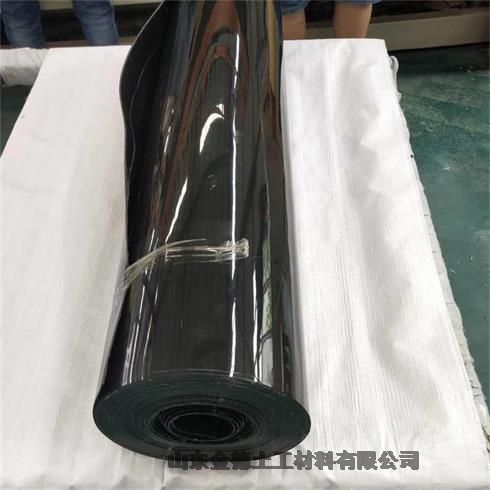 江西 堆浸池防渗层 绿色1.0厚hdpe土工膜 柔韧性强黑膜